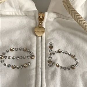 Bebe cropped sweatshirt